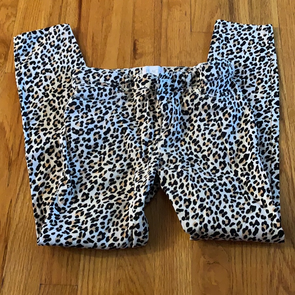 Children’s Place size 10 cheetah waist adjustable pants - Picture 3 of 7